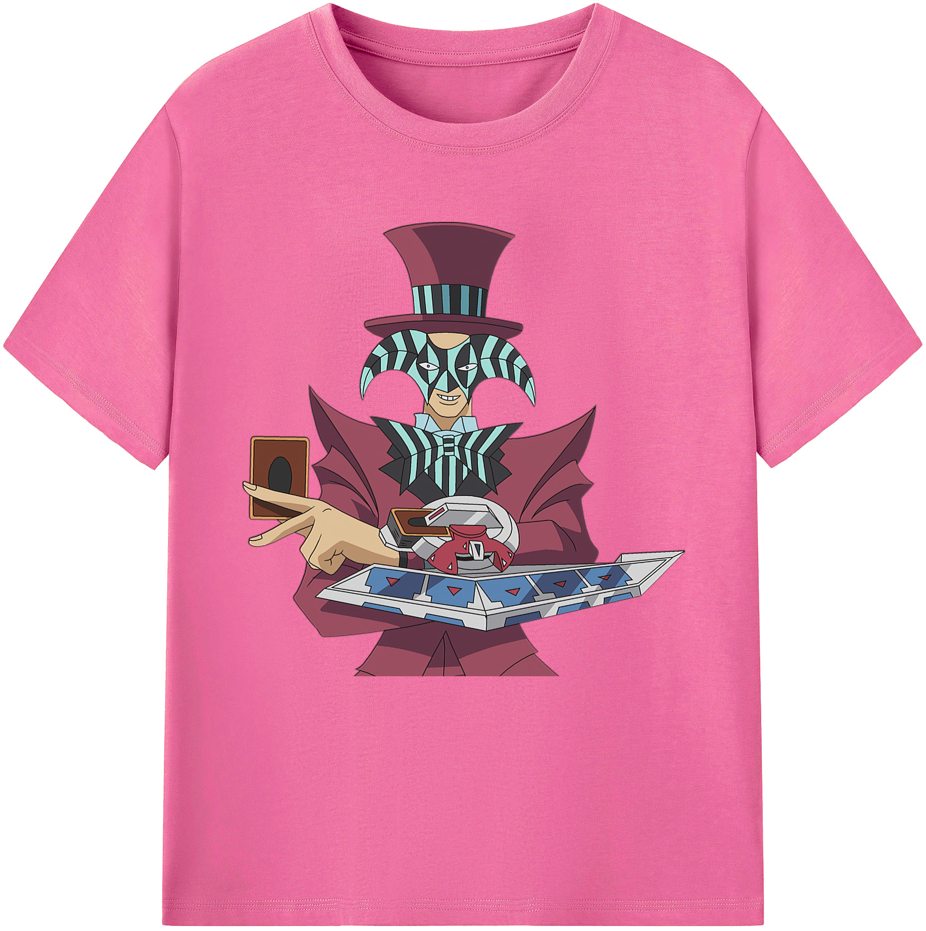 （画像用） 遊☆戯☆王 Yu-Gi-Oh! レディースカジュアルプリントTシャツ（綿100％）